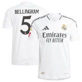 Jude Bellingham Real Madrid adidas 2024/25 Home Authentic Player Jersey - White adidas