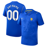 Chelsea Men's Premium Wavy Stripe Football Shirt – Slim Fit Pro-Style Matchday Performance Top