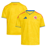 Colombia National Team adidas Youth 2026 Home Jersey - Yellow