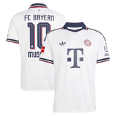 Jamal Musiala Bayern Munich adidas 2026/27 Away On-Field Jersey - White