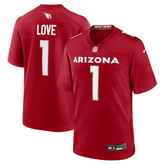 Jeremiyah Love Arizona Cardinals Nike 2026 NFL Draft First Round Pick No. 3 Team Game Jersey - Cardinal