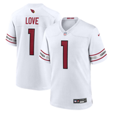 Jeremiyah Love Arizona Cardinals Nike Game Player Jersey - White