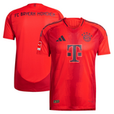 Bayern Munich Adidas 2024/25 Home Authentic Jersey - Red Adidas