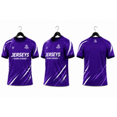 Jerseys Teams Leagues Purple Performance Football Jersey – Violet Edition