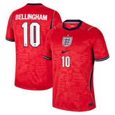 Jude Bellingham England National Team Nike 2026 Away Stadium Jersey - Red