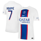 Kylian Mbappe Paris Saint-Germain Nike 2022/23 Third Breathe Stadium Player Jersey - White Nike