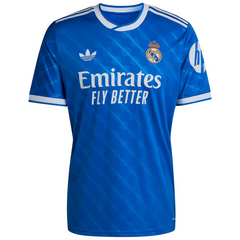 Kylian Mbappé Real Madrid adidas 2025/26 Third Player Jersey - Blue Adidas