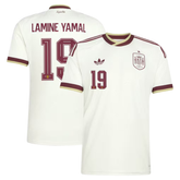 Lamine Yamal Spain National Team adidas 2026 Away Jersey - White
