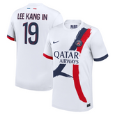Lee Kang In Paris Saint-Germain Nike 2024/25 Away Player Jersey - White Nike