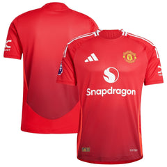 Manchester United adidas 2024/25 Home Authentic Patch Jersey - Red Adidas