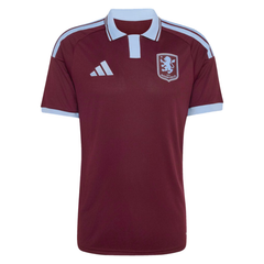 Men's Maroon & Light Blue Soccer Jersey (Garnacho)