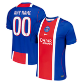Paris Saint Germain Men's Premium Royal Blue Custom Football Shirt – Slim Fit Pro-Style Matchday Performance Top