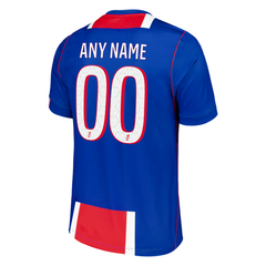 Paris Saint Germain Men's Premium Royal Blue Custom Football Shirt – Slim Fit Pro-Style Matchday Performance Top