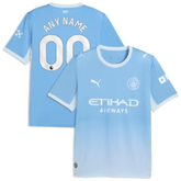 Men's Premium Sky Blue Custom Football Shirt Man City – Slim Fit Pro-Style Matchday Performance Top