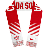 Nike Red/White Canada Soccer Jacquard - Scarf