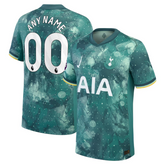 Tottenham Hotspur Nike 2024/25 Third Authentic Custom Jersey - Green Nike