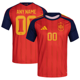 Spain National Team adidas 2026 Home Custom Jersey - Red
