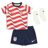 USMNT Nike Infant 2026 Home Stadium Kit Set - Red/White