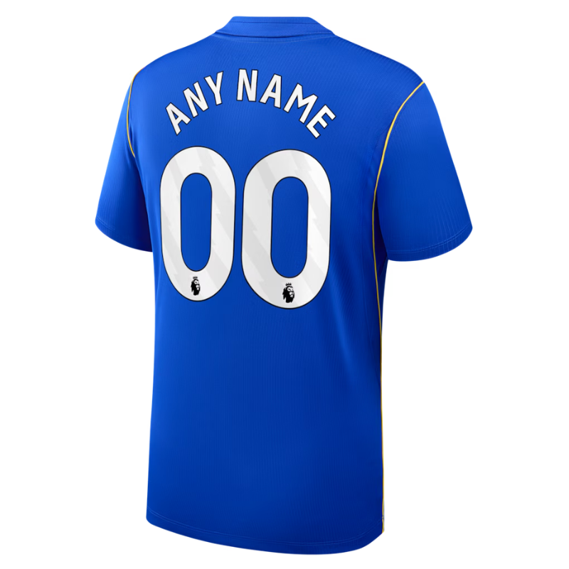 Chelsea Men's Premium Wavy Stripe Football Shirt – Slim Fit Pro-Style Matchday Performance Top