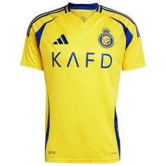 Cristiano Ronaldo Al-Nassr FC adidas 2024/25 Home Player Jersey - Yellow Adidas