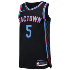 De'Aaron Fox Sacramento Kings Nike Authentic Player Jersey - City Edition - Black Nike