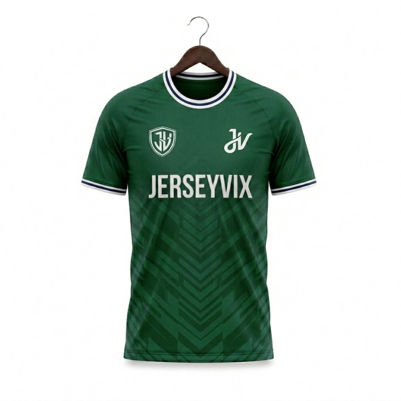 JERSEYVIX Forest Green Performance Football Jersey – JV Edition