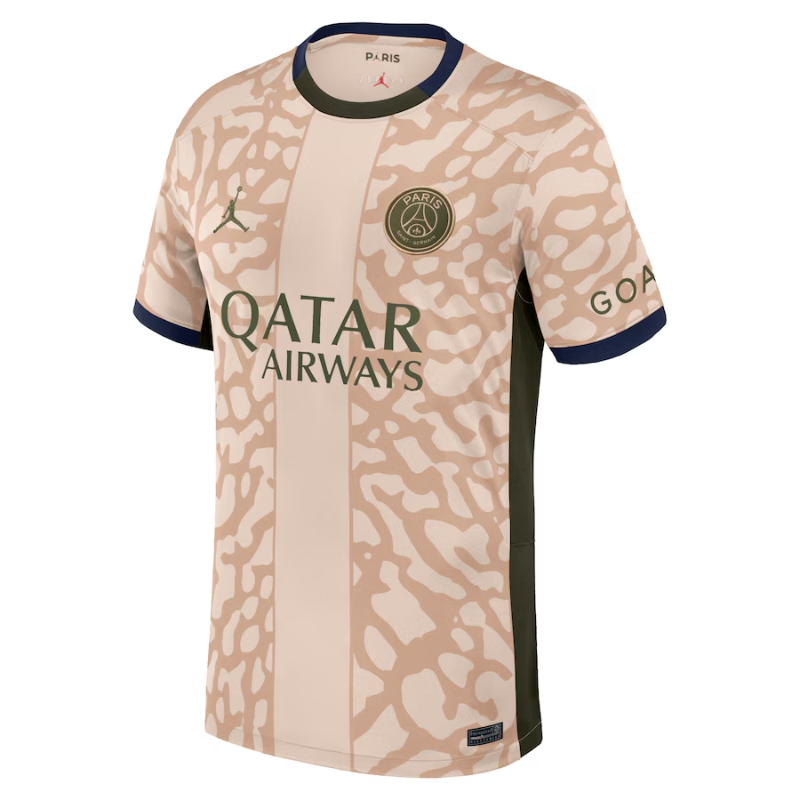 Lee Kang In Paris Saint-Germain Jordan Brand 2023/24 Fourth Stadium Player Jersey – Tan Jordan Brand