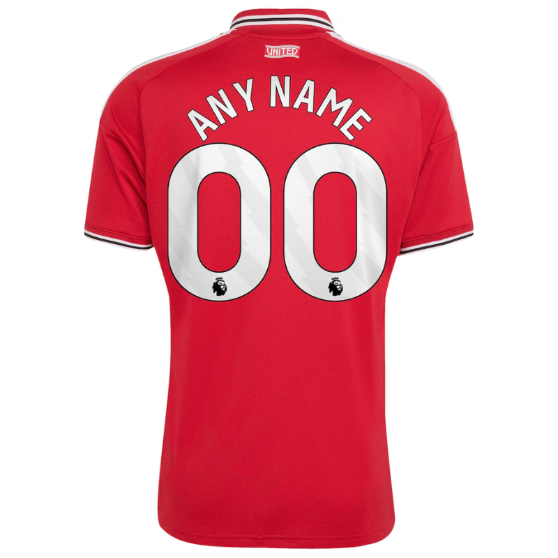Manchester United adidas 2026/27 Home Custom Jersey - Red