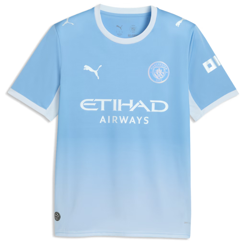 Men's Premium Sky Blue Custom Football Shirt Man City – Slim Fit Pro-Style Matchday Performance Top