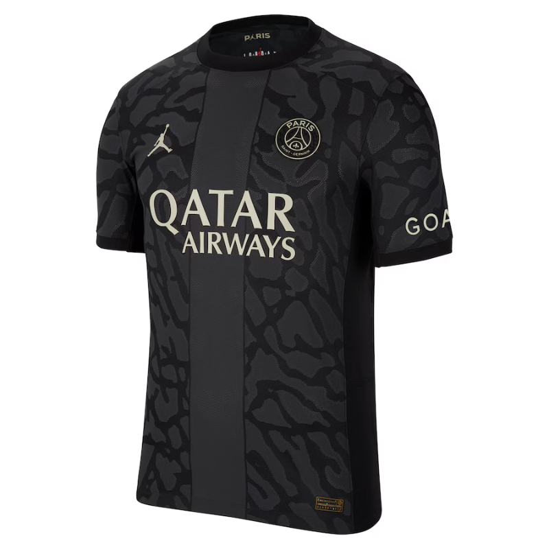 Paris Saint-Germain Jordan Brand 2023/24 Third Match Jersey - Anthracite Jordan Brand