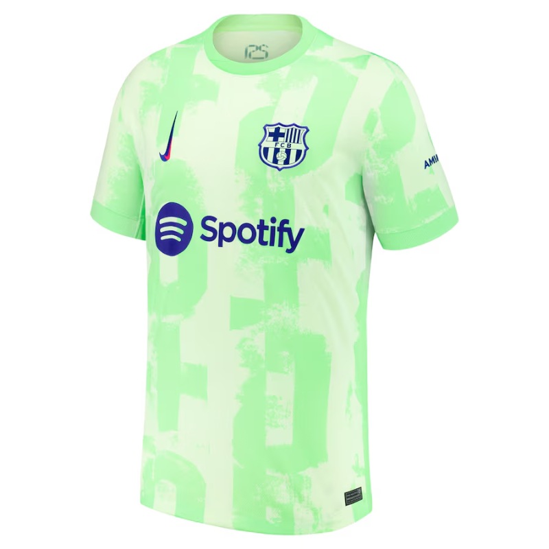 Pedri Barcelona Nike 2024/25 Third Player Jersey - Yellow Nike