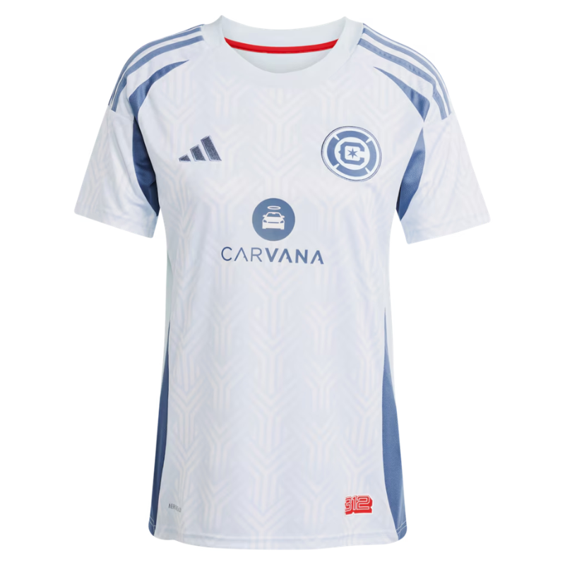 Robert Lewandowski Chicago Fire adidas 2025 The Municipal Kit Jersey - Light Blue