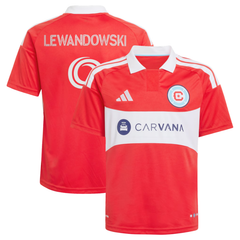 Robert Lewandowski Chicago Fire adidas 2026 Forever Red Jersey - Red